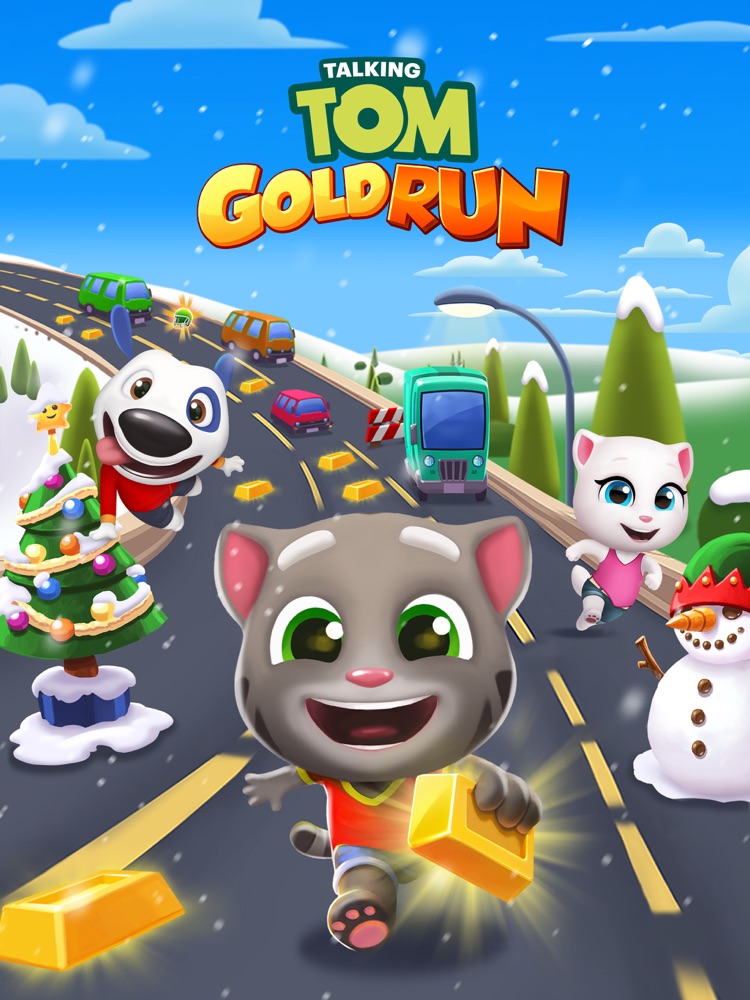 Talking tom gold run картинки