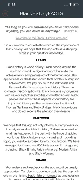 Game screenshot The Black History Facts App mod apk