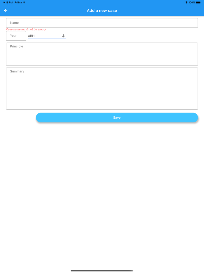 Rote Learning Law Cases