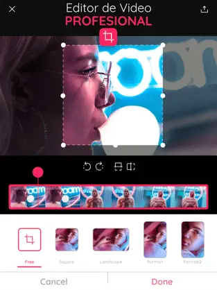Screenshot 1 Crop Video: Cortar Para Videos iphone