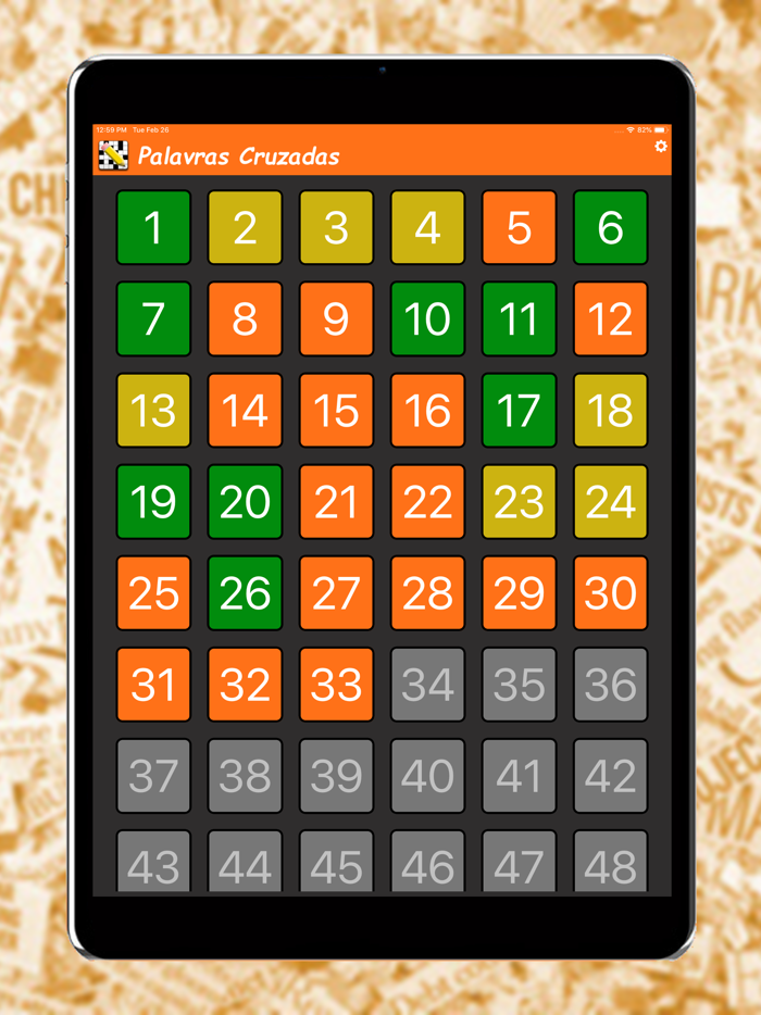 Palavras Cruzadas Brasileiro