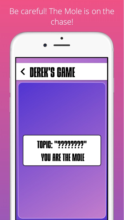 The Mole: Social Ice Breaker screenshot-9