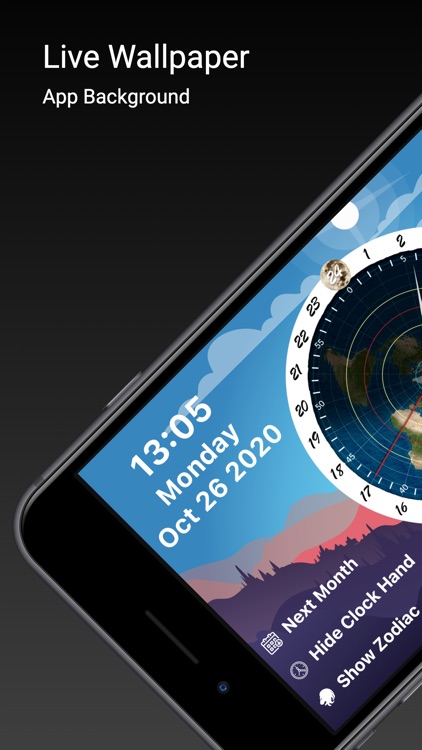 Flat Earth Sun, Moon Clock screenshot-6