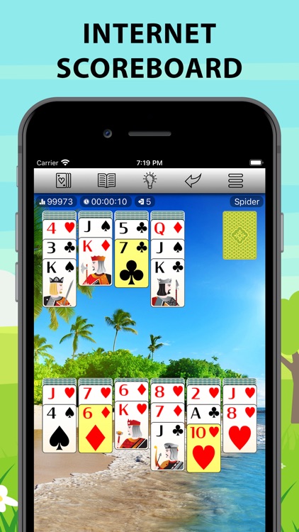 Spider Solitaire Game - Card