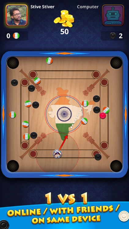 World Of Carrom :3D Board Game