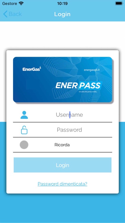 EnerPass Card