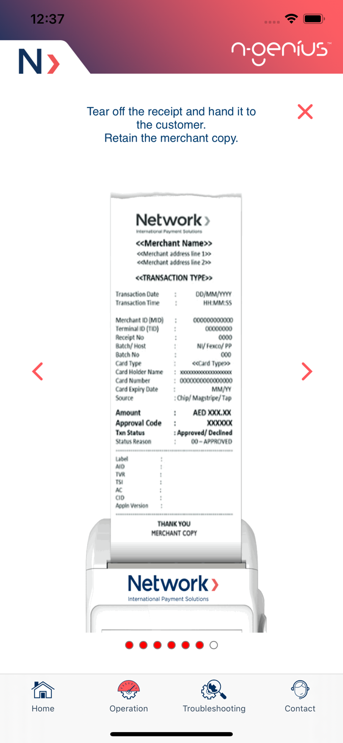 Network UAE Merchant Support