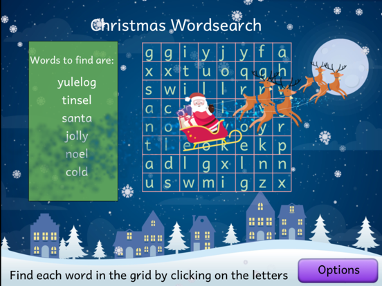 Christmas Wordsearch Lite screenshot 4