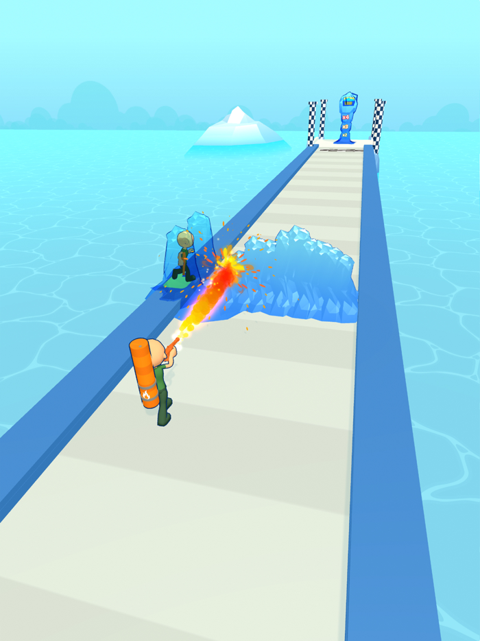 Flame Runner - Adventure Game