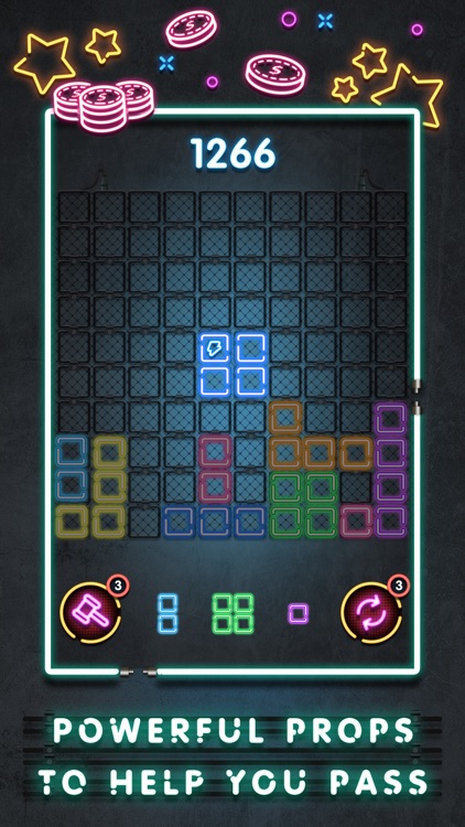 Neon Blocks 2021 screenshot-3