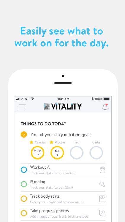 Vitality Fitness Portal