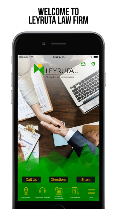 How to cancel & delete Leyruta Law Firm from iphone & ipad 1