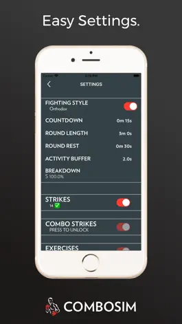 Game screenshot ComboSim - Strike Generator hack