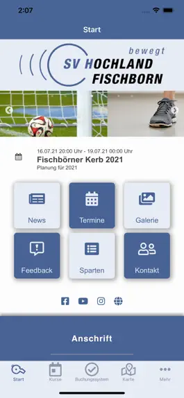 Game screenshot SV Hochland Fischborn e.V. apk