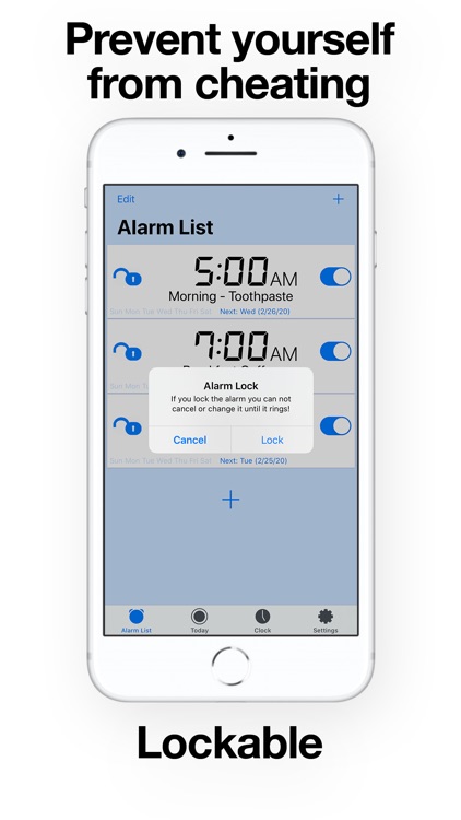 Barcode Alarm Clock screenshot-3