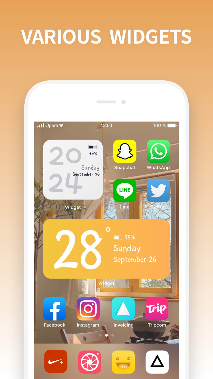Widget App - Custom Widgets