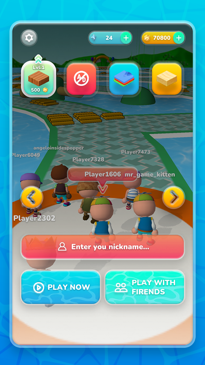 Shortcut Run Multiplayer Game