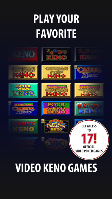 Video Keno Mobile Games screenshot 3