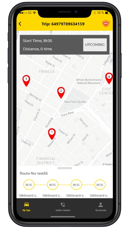 SafeBus Drivers: Bus Tracking