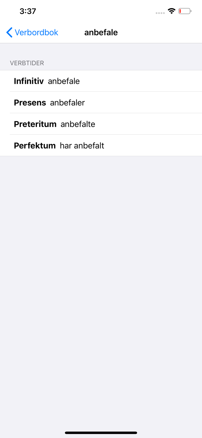 Norwegian Language Utility