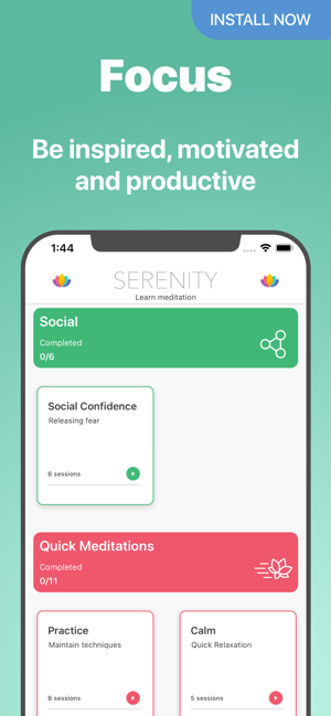 Serenity - Meditation App(圖6)-速報App