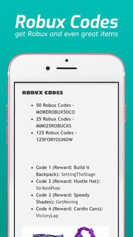 Skins Codes Fur Roblox App Itunes Osterreich - robux code einlösen