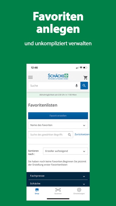 SCHÄCKE online-shop screenshot 2