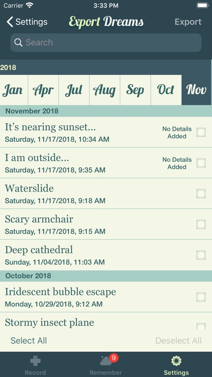 DreamKeeper - My Dream Journal screenshot-7