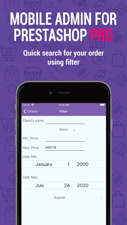 PrestaShop Mobile Admin PRO screenshot-4