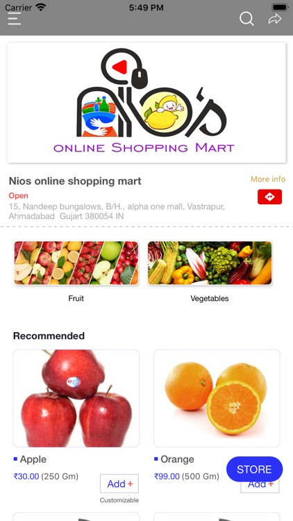 Nio's Online Shopping Mart