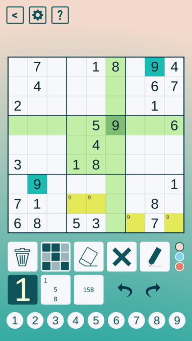Classic Sudoku! screenshot 2