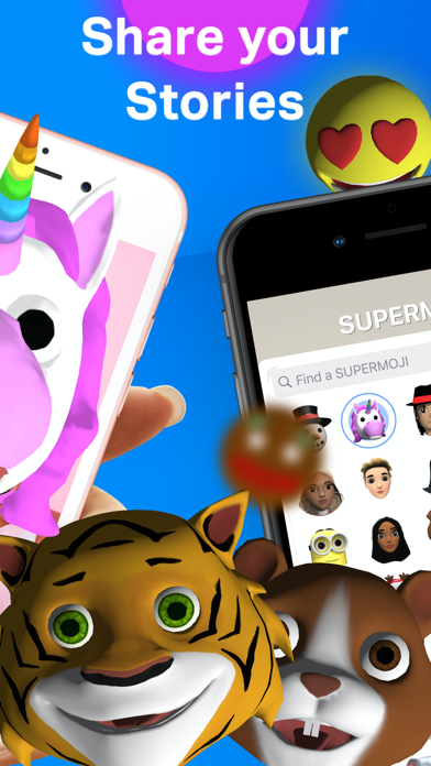 How to cancel & delete SUPERMOJI - Emoji Messenger from iphone & ipad 2
