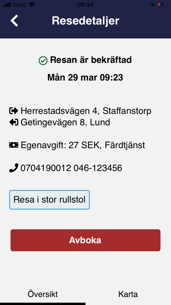 Drip Traveller Staffanstorp