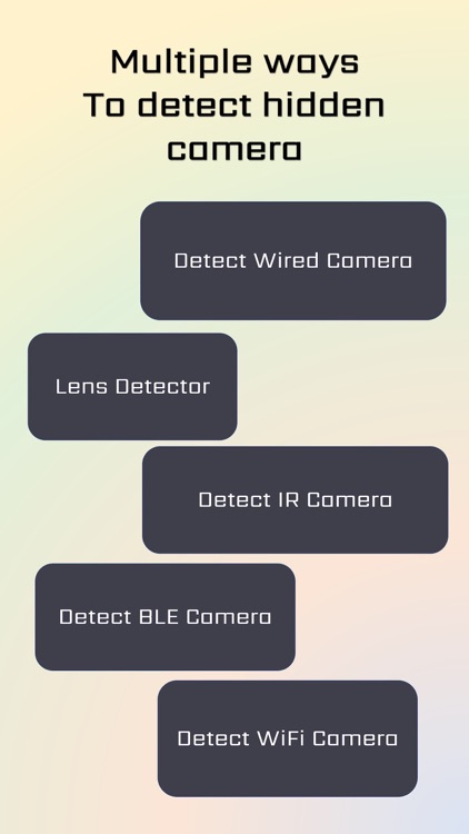 Hidden Spy Camera Detector