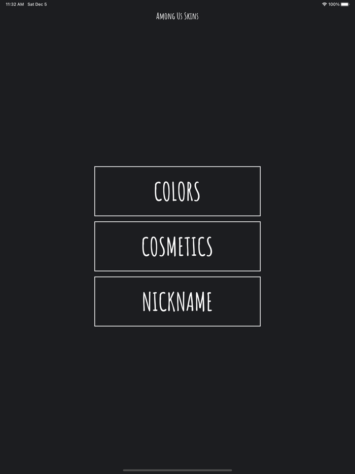 AmongSkins Nicknames  Themes