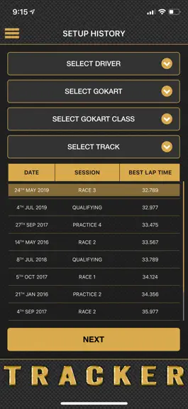 Game screenshot GoKart Tracker App hack