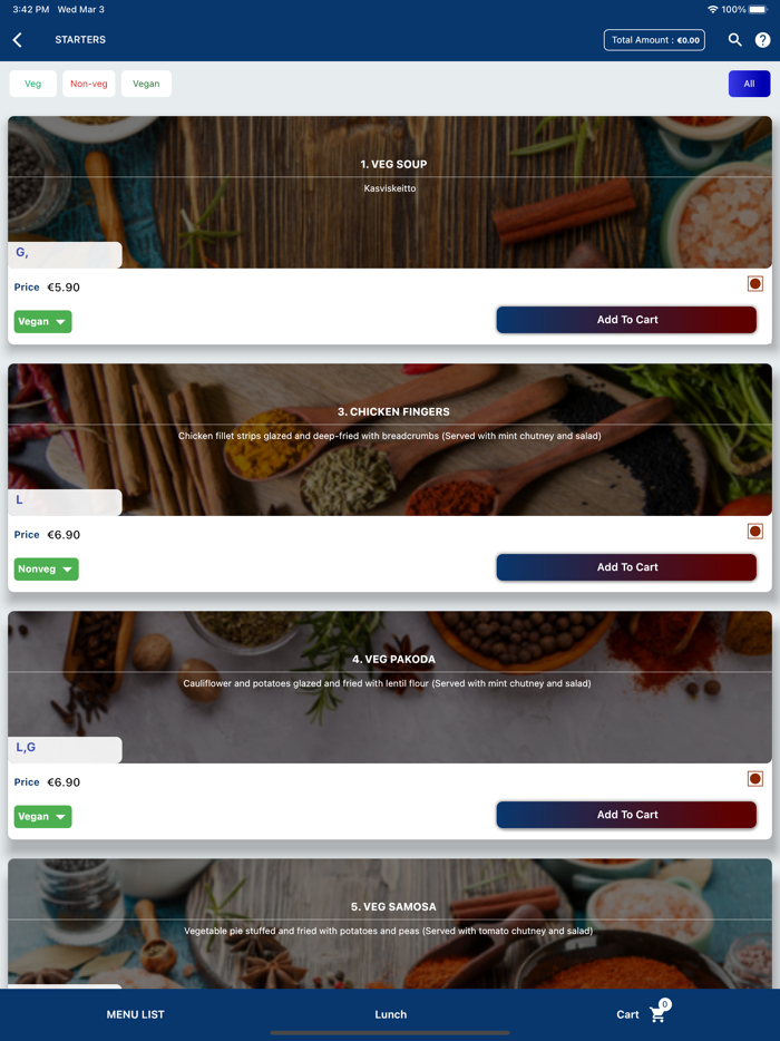 Ravintola Mount Kailash