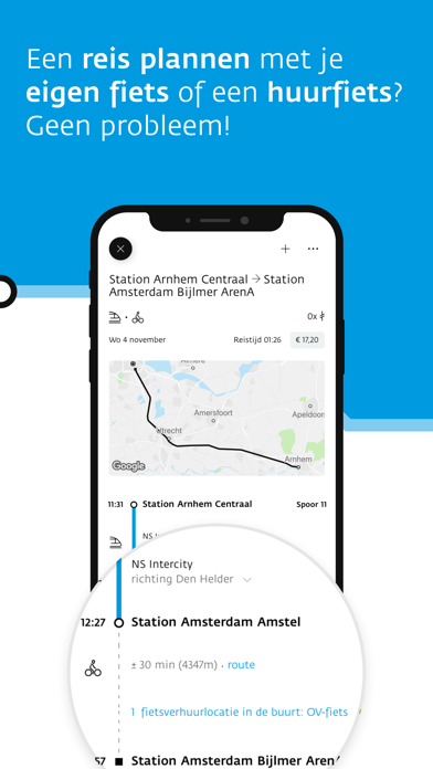 9292 travel app & route planner