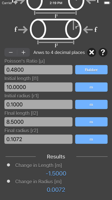 Poisson Ratio Calculator screenshot 4