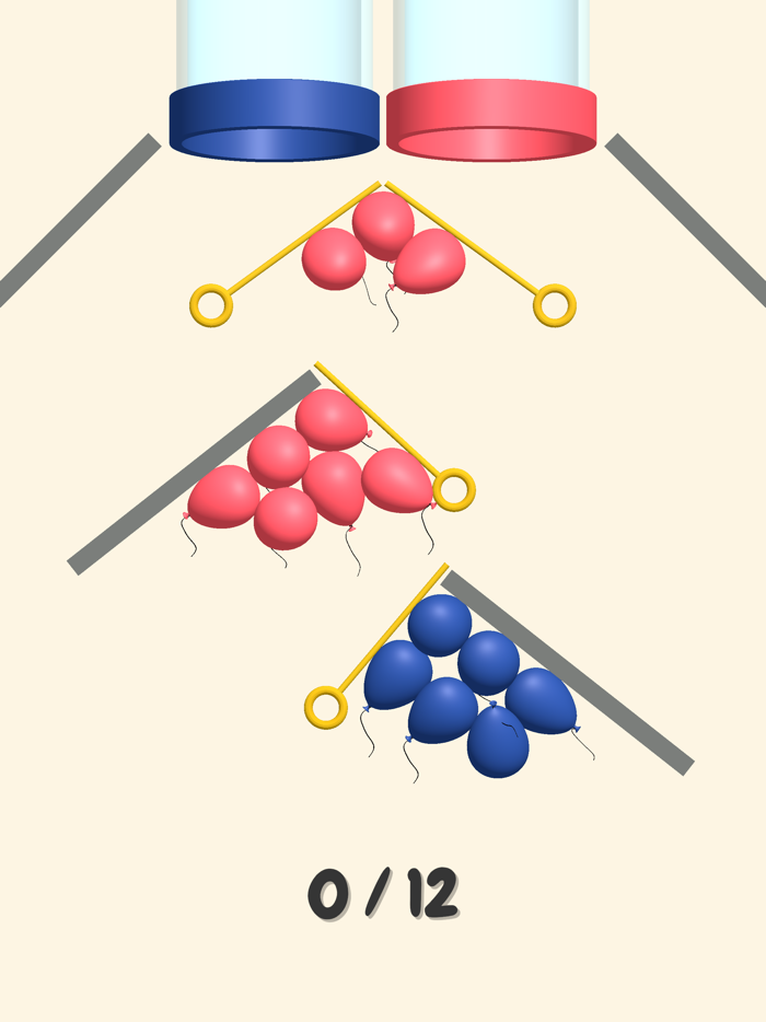 Sort Balloons - Move Pins