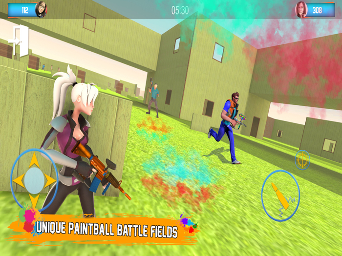 Paintball Shooting Arena Games