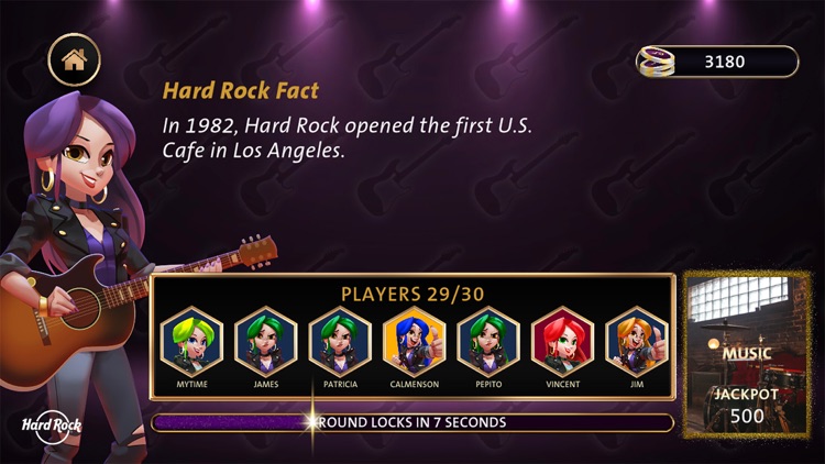 Hard Rock Trivia Race