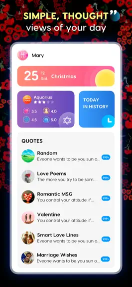 Game screenshot Daily Quotes - Motivation Life apk