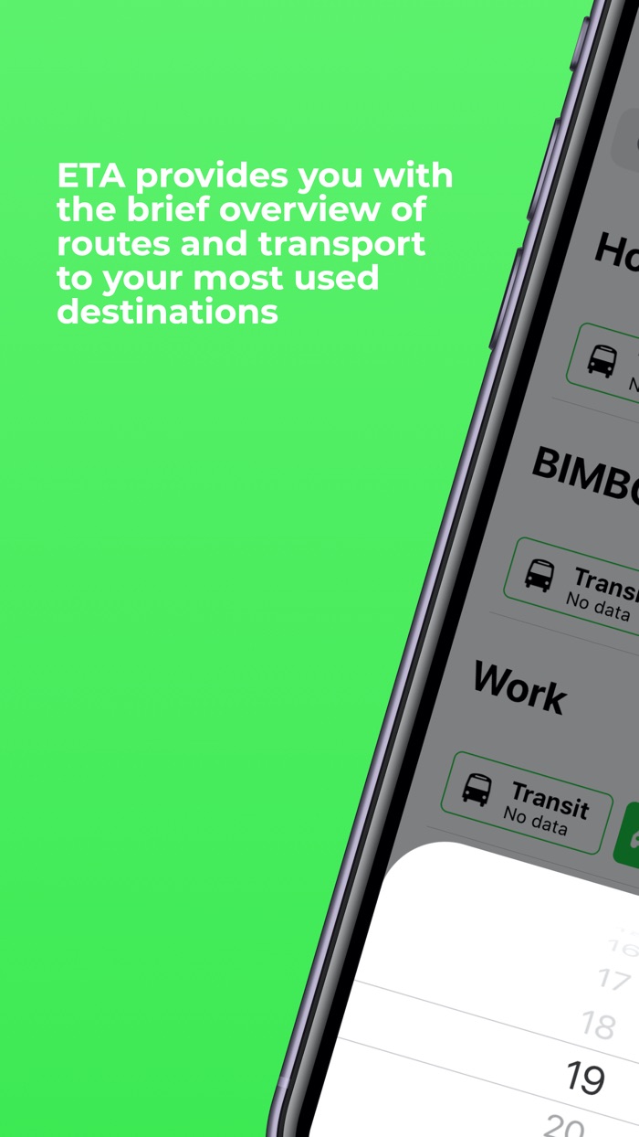 ETA - Arrive on time