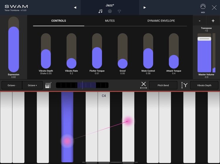 SWAM Tenor Trombone screenshot-5