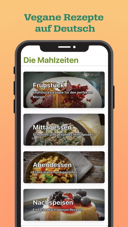 Vegane Rezepte auf Deutsch