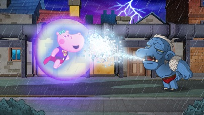 Superhero Hippo: Epic Battle screenshot 4