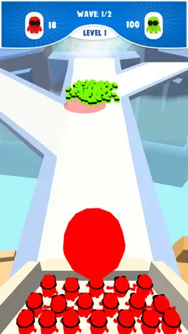 Game screenshot Color War 3D apk