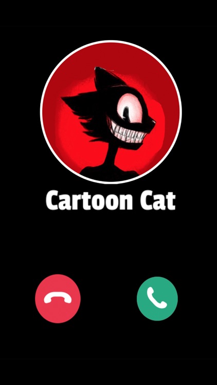 Scary Cartoon Cat Talk