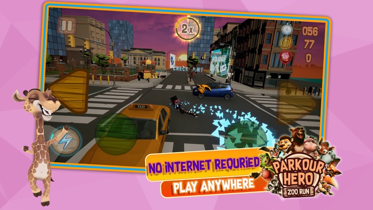 Parkour Hero: Animal Runner 3D screenshot-6